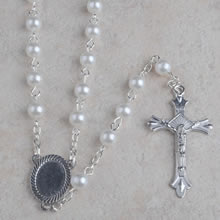 Pearl beads rosary